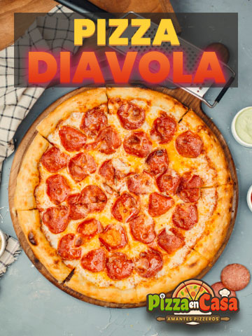 Cómo hacer auténtica Pizza Diavola