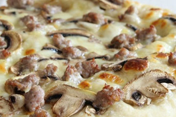 Receta Pizza a la Boscaiola